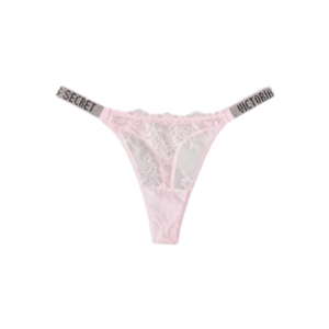 Calcinha Thong Shine Strap Lace Pretty Blossom XS