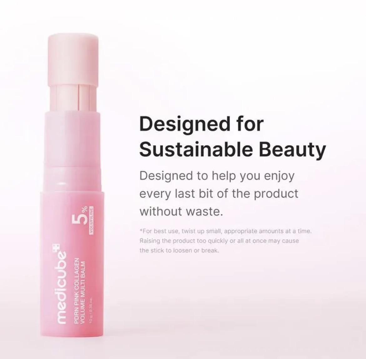 Medicube PDRN Pink Collagen Volume Multi Balm Stick Anti-idade - Imagem 2
