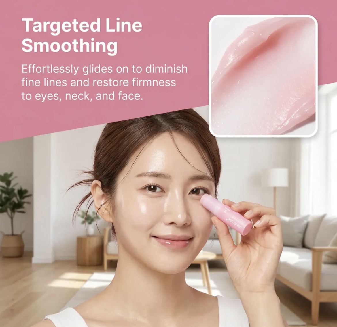 Medicube PDRN Pink Collagen Volume Multi Balm Stick Anti-idade - Imagem 4